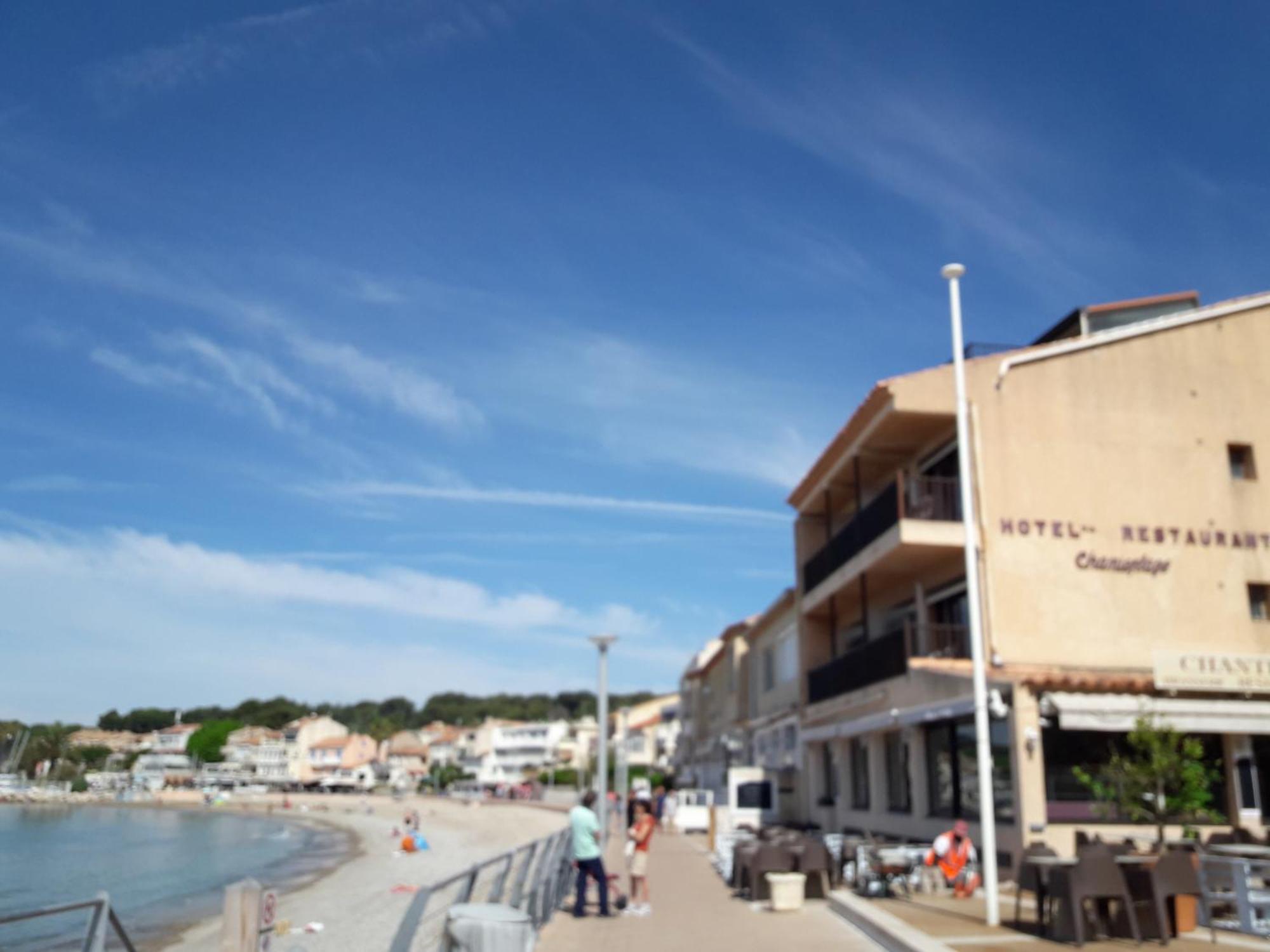Hotel Chanteplage Saint-Cyr-sur-Mer Kültér fotó